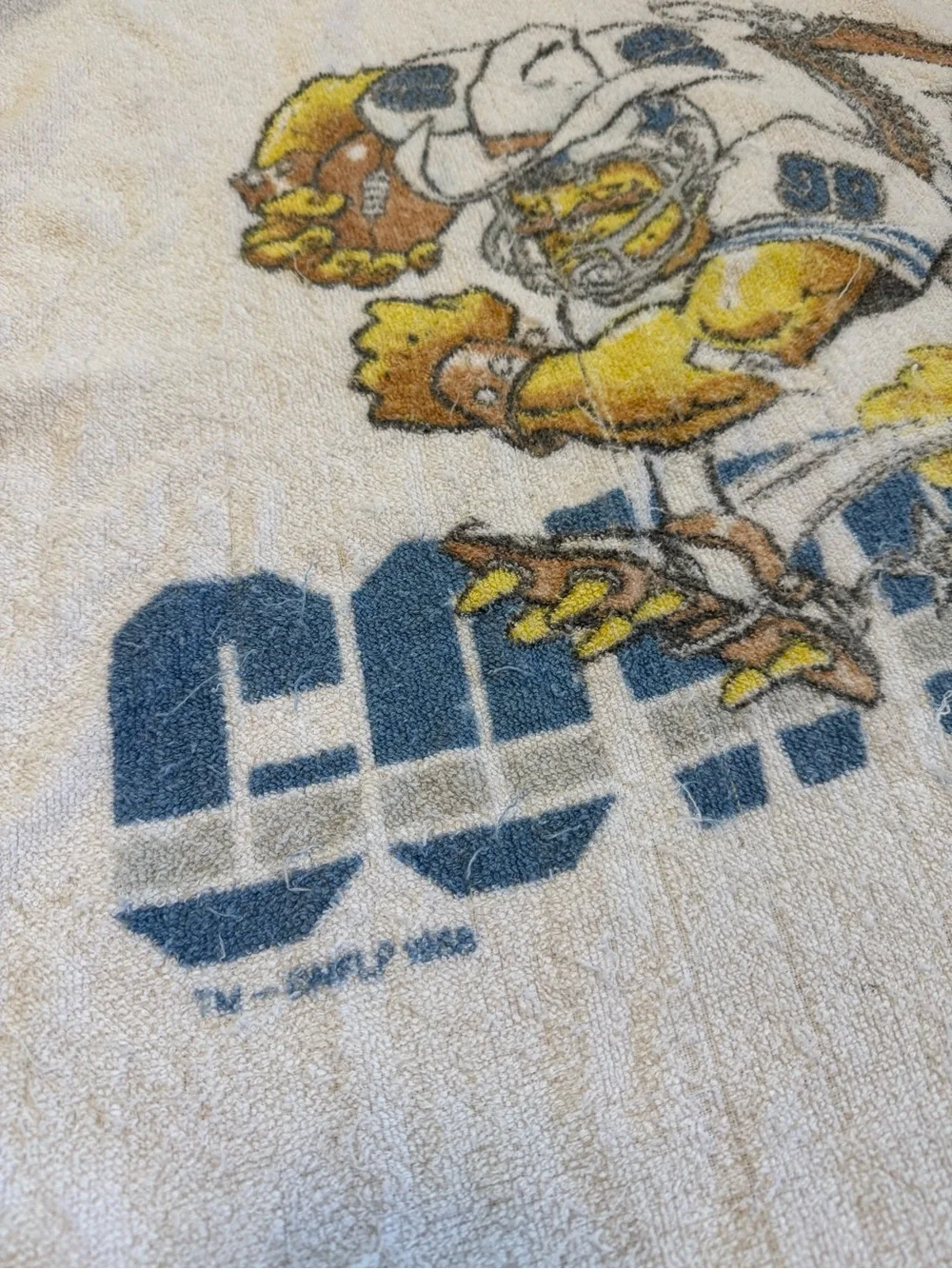 Vintage 80s Dallas Cowboys Towel, NFL Football Tapestry, 29x55, Beach Bath